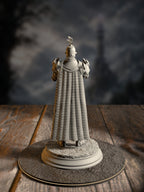Arcane Armour of the Bastion 1 rear view showing ornate ancient armor and visible arcane core.
