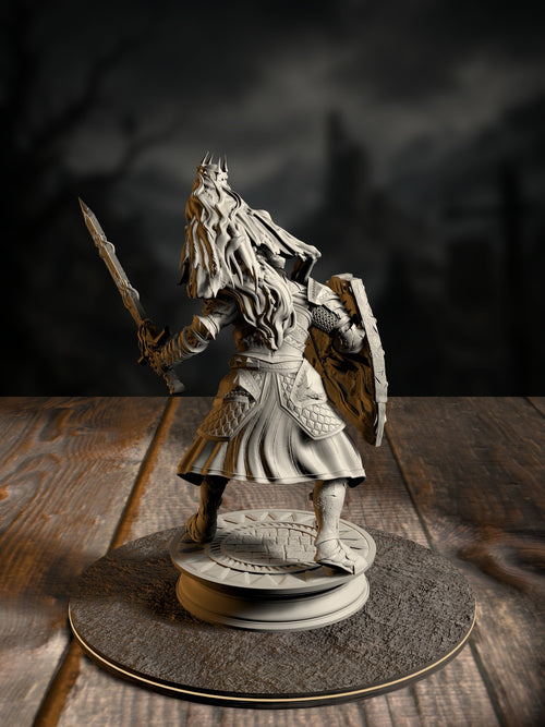 Death’s Grasp rear view showing translucent wraith form and possessed-victim detailing.
