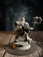 Hook rear view showing undead dwarven gear and animated posture.