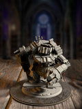 The Forbidden Section - Library Golem miniature, front view