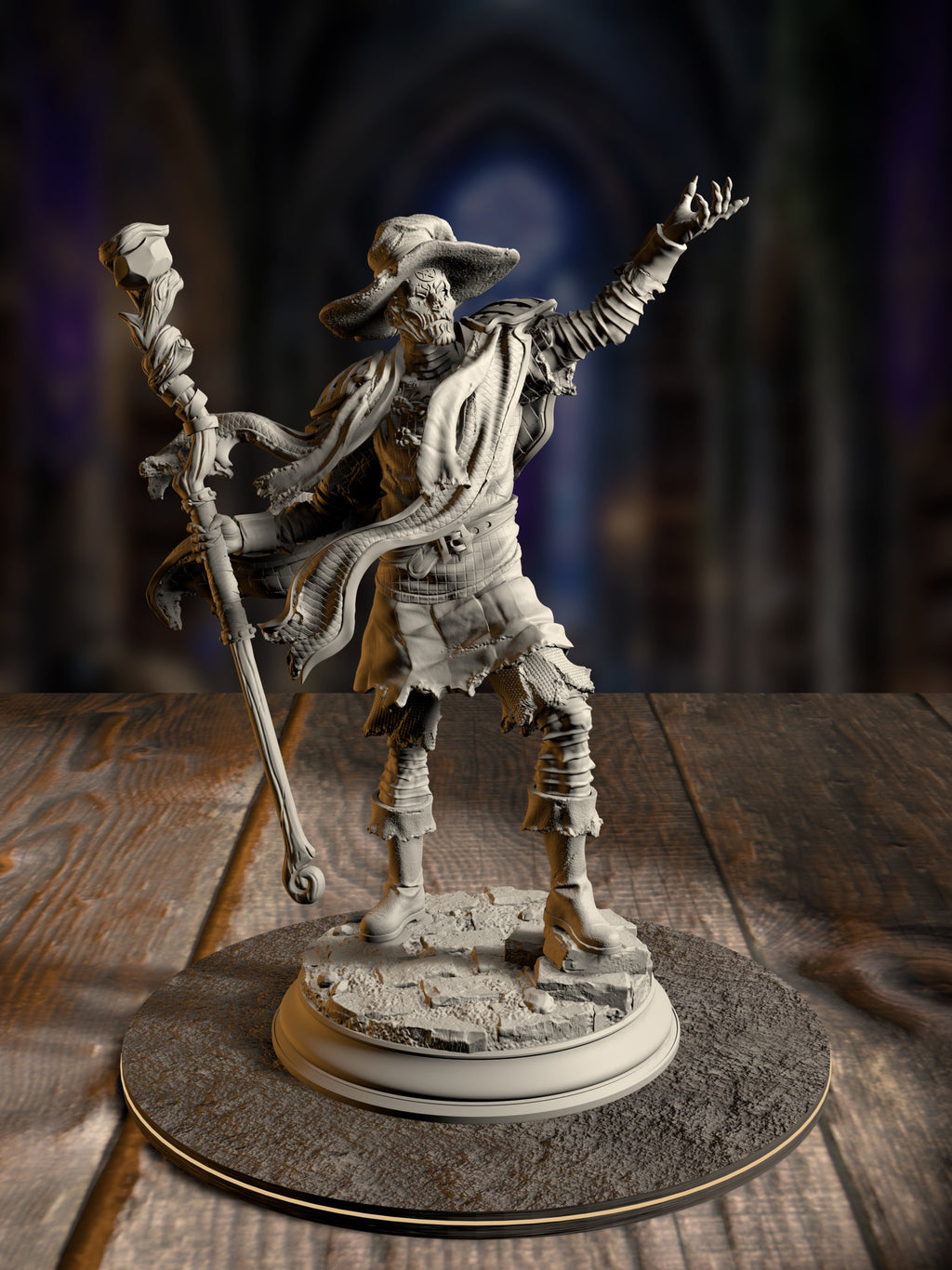 The Progressed - Dragonblight Stricken Students 2 miniature, front view