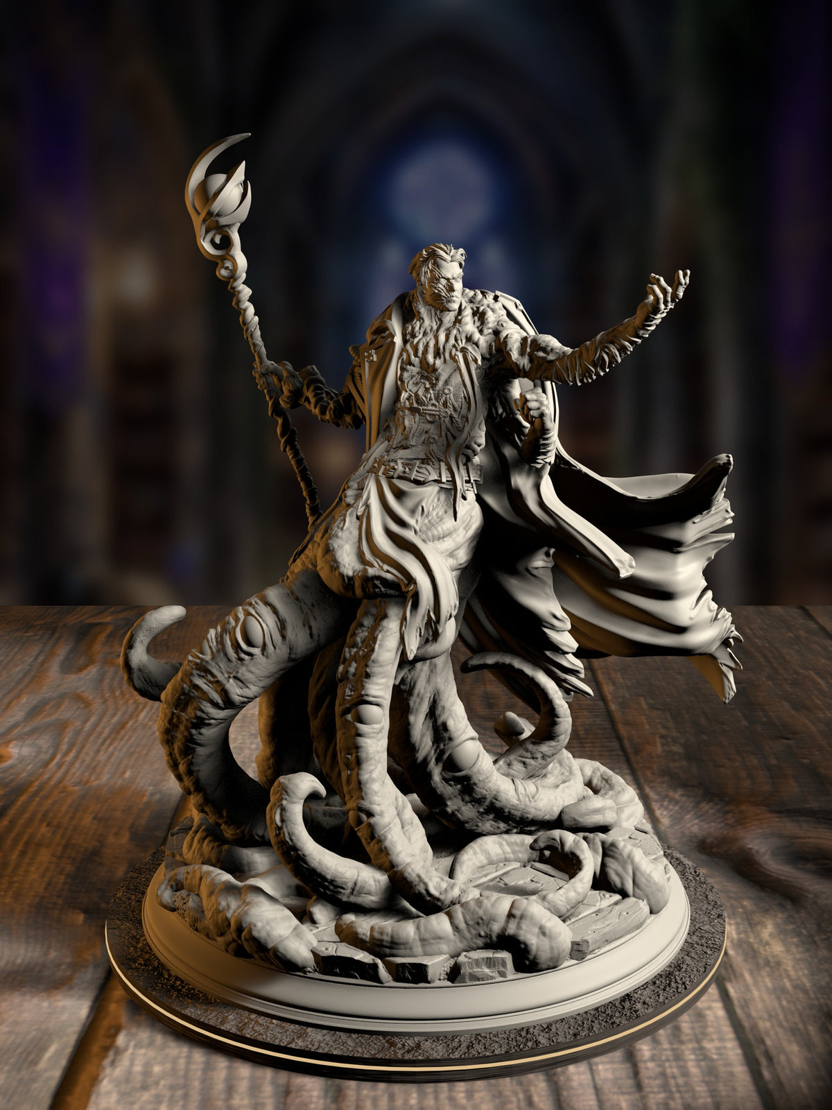 Frederik Vahlen - Professor of Progress (Ascended Form) miniature, front view