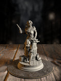 Priscilia “Stix” of Sillhide - Artificed Rogue miniature, front view