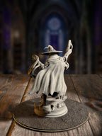 Big Hat Harrison - Professor of the Unknown miniature, rear view