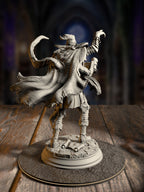 The Progressed - Dragonblight Stricken Students 1 miniature, rear view