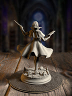 Margaux Delecour - Headmistress miniature, rear view