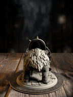 Old Betty - War Owlbear miniature, rear view