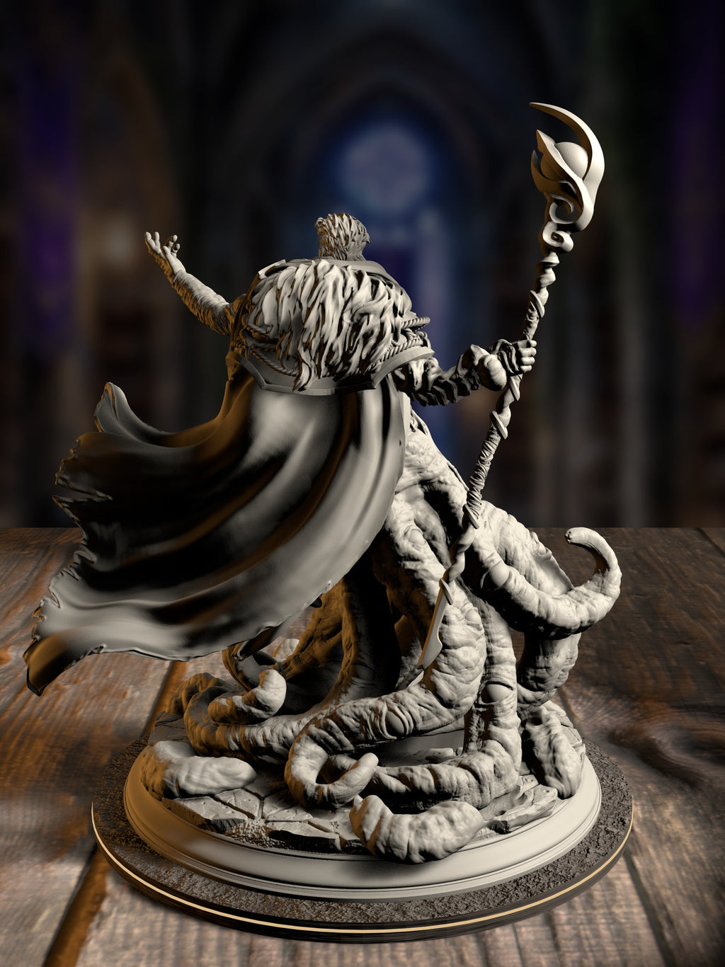 Frederik Vahlen - Professor of Progress (Ascended Form) miniature, rear view