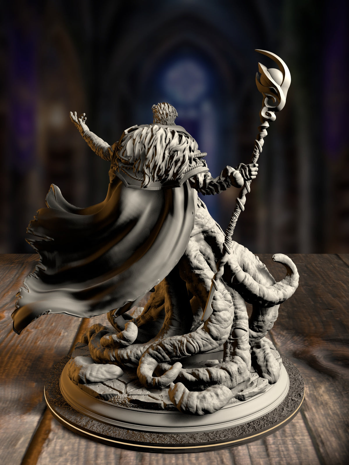 Frederik Vahlen - Professor of Progress (Ascended Form) miniature, rear view