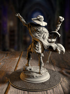 The Progressed - Dragonblight Stricken Students 2 miniature, rear view