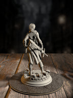 Lieutenant Gwendolen Proud - Senior Justiciar miniature, rear view
