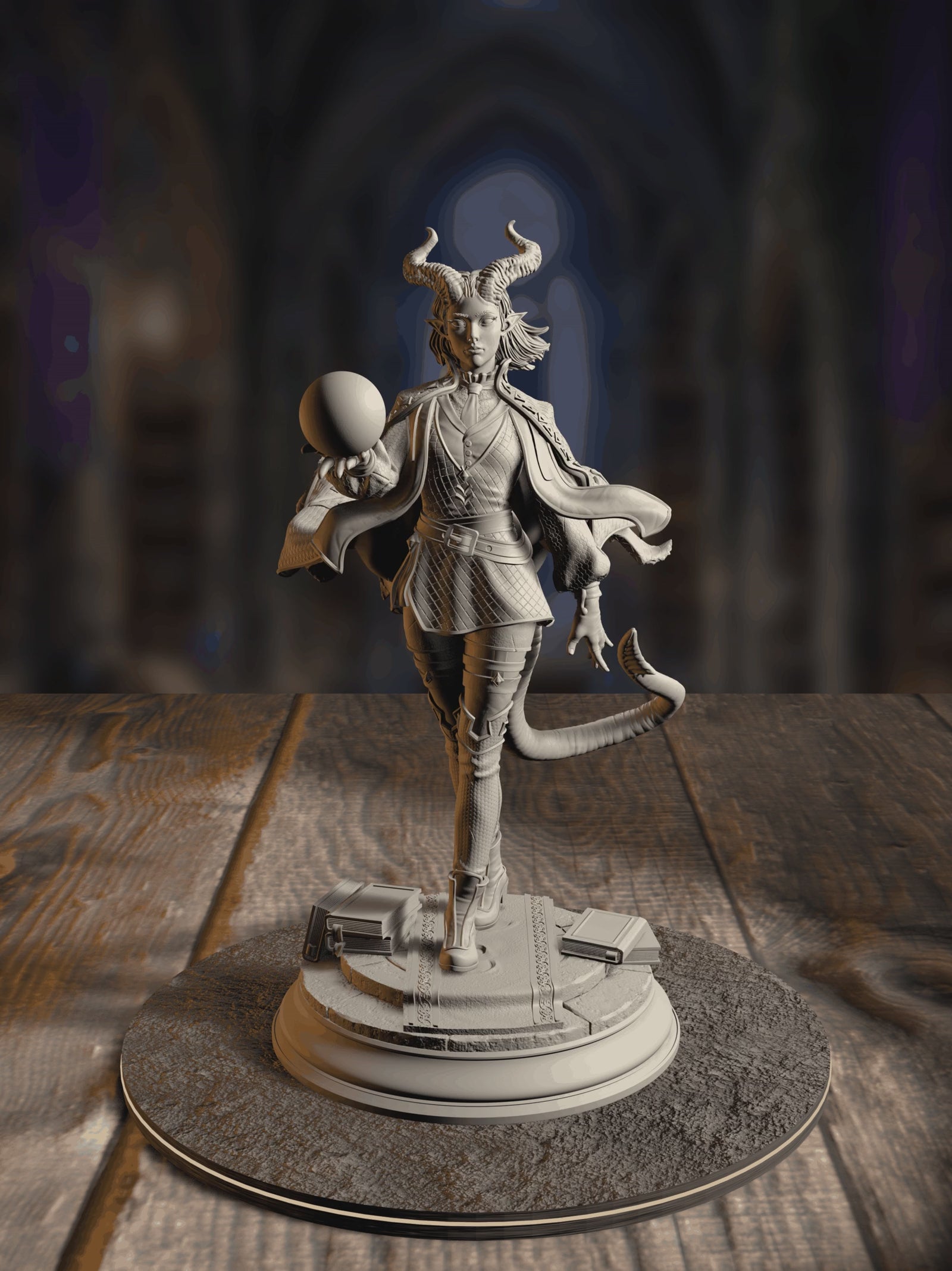 360-degree turnaround view of the Ivy Dupré - Student of Enchantment miniature