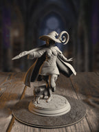 360-degree turnaround view of the Lady Elara - Head of Studies miniature