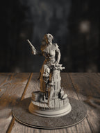 360-degree turnaround view of the Priscilia “Stix” of Sillhide - Artificed Rogue miniature