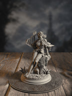 360-degree turntable of Mabel, Bard of Hearts, showcasing full sculpt detail from every angle.