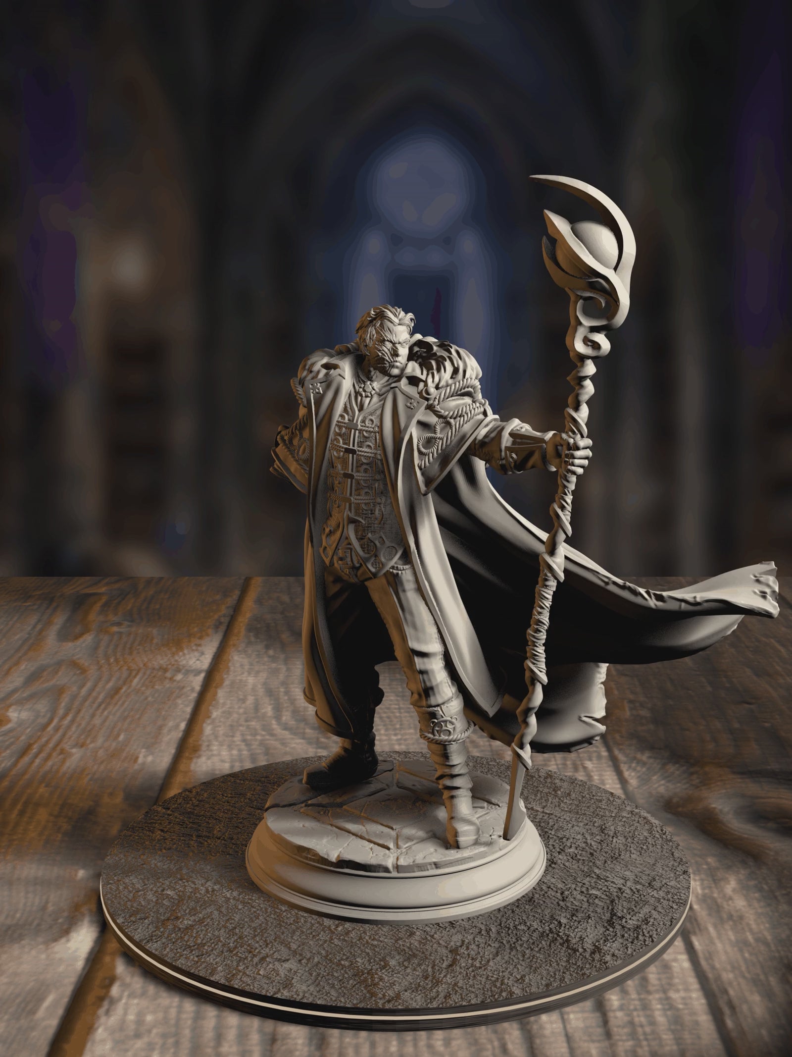 360-degree turnaround view of the Frederik Vahlen - Professor of Progress miniature