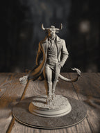360-degree turnaround view of the Marchese di Houf - Boss of Nova-Rossa miniature
