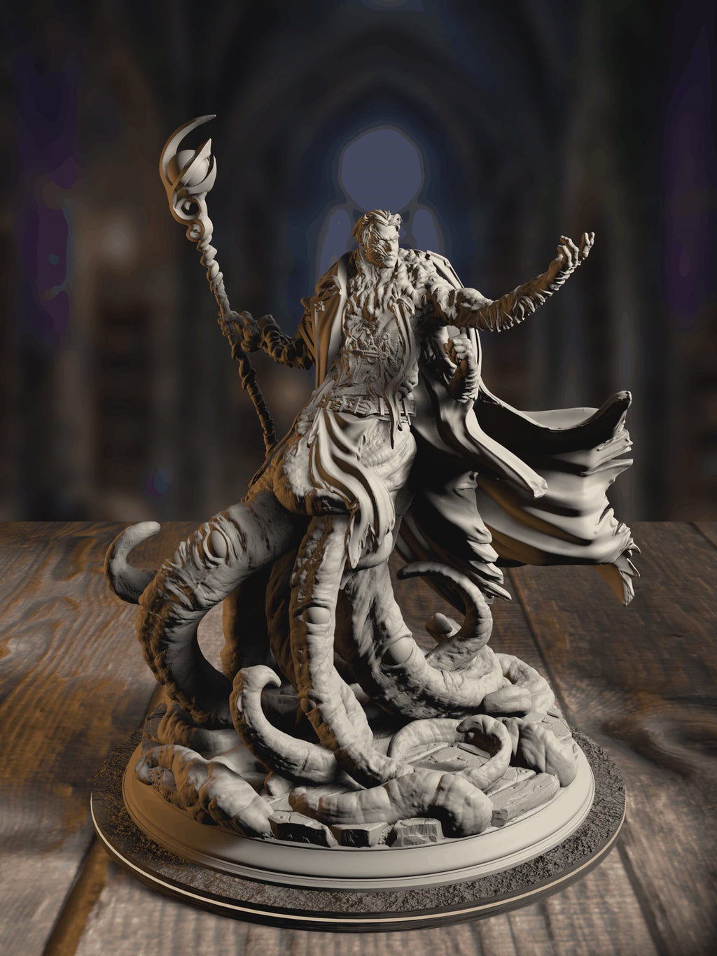 360-degree turnaround view of the Frederik Vahlen - Professor of Progress (Ascended Form) miniature