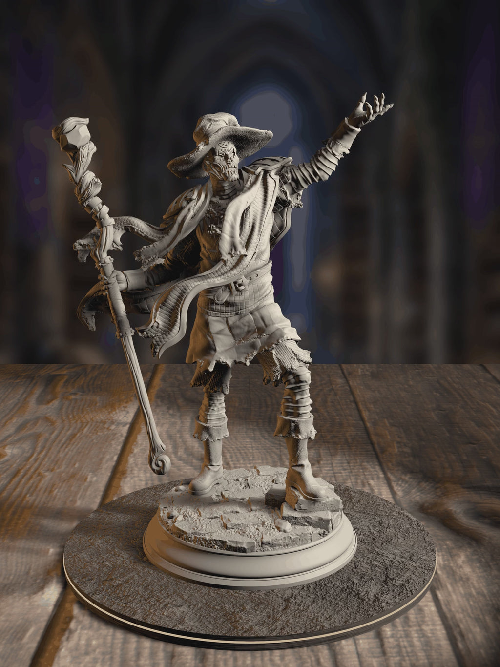 360-degree turnaround view of the The Progressed - Dragonblight Stricken Students 2 miniature